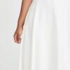 Women's Asymmetrical White Dress - Image 6