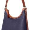 Pebbled Leather Hobo Shoulder Bag - Image 2