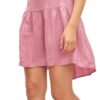 Women's Irina Half Sleeve Tiered Short Dress