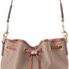 Handbag, Pebble Grain Drawstring