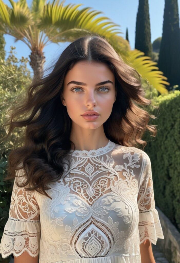 Fashion Ideas & Trends SS2024. Modern Femininity, Hyperfeminine, Fashion Accents. Romantic & Sensual Looks. Color Trends. Empoweing Women. Fashion Fiction. AI Lookbook.